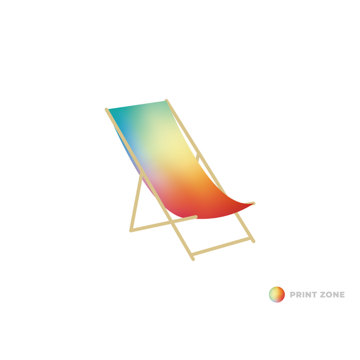Changeable cloth for deck chair (without wooden frame)