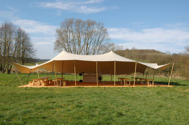 Bonga stretch tent Proflexx singlecoated (530 g/m²) set