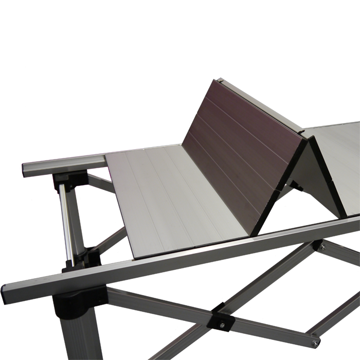 Aluminium folding table - 3 m