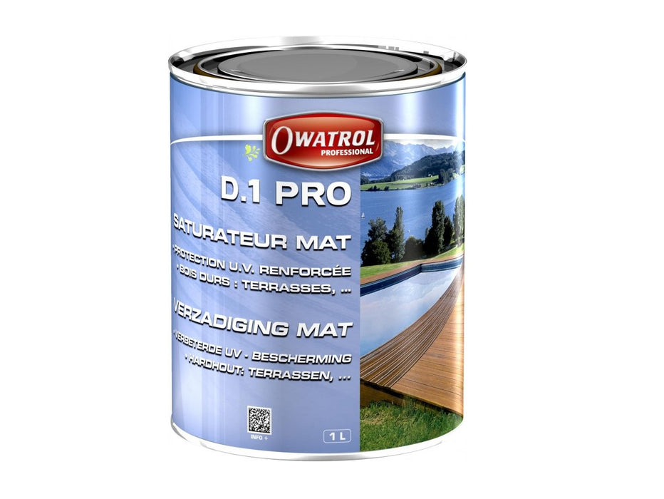 Owatrol - matt and colourless wood saturator for exotic wood types