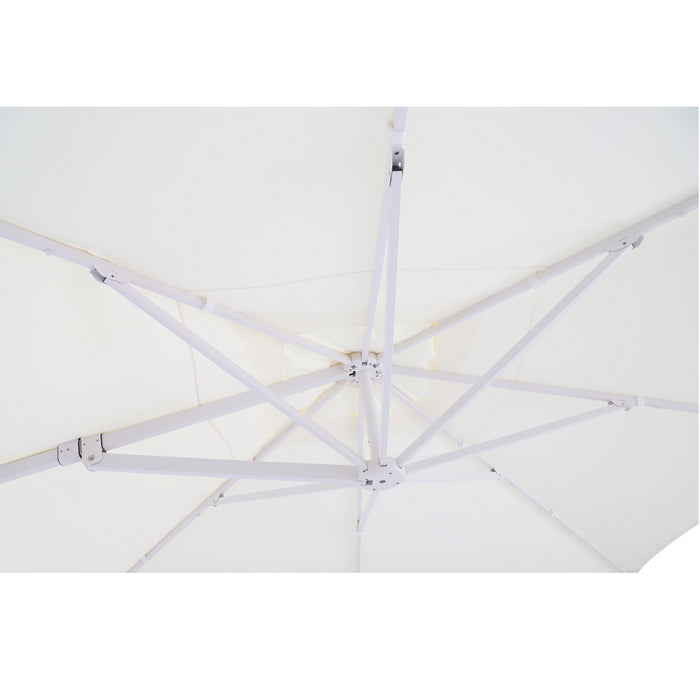 Parasol INOWA Comfort Pro White - Cantilever Parasol - Aluminium - 4 m