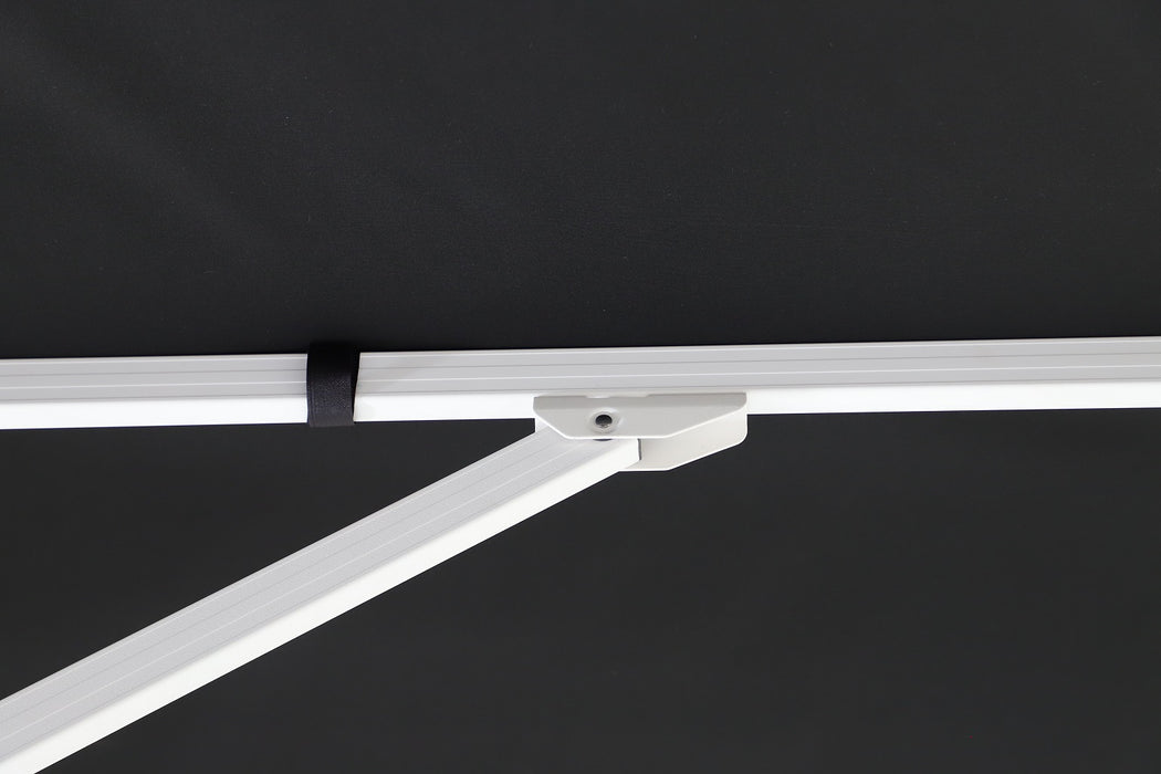 Inowa Parasol Relax Pro with white frame - Aluminium - 4 m