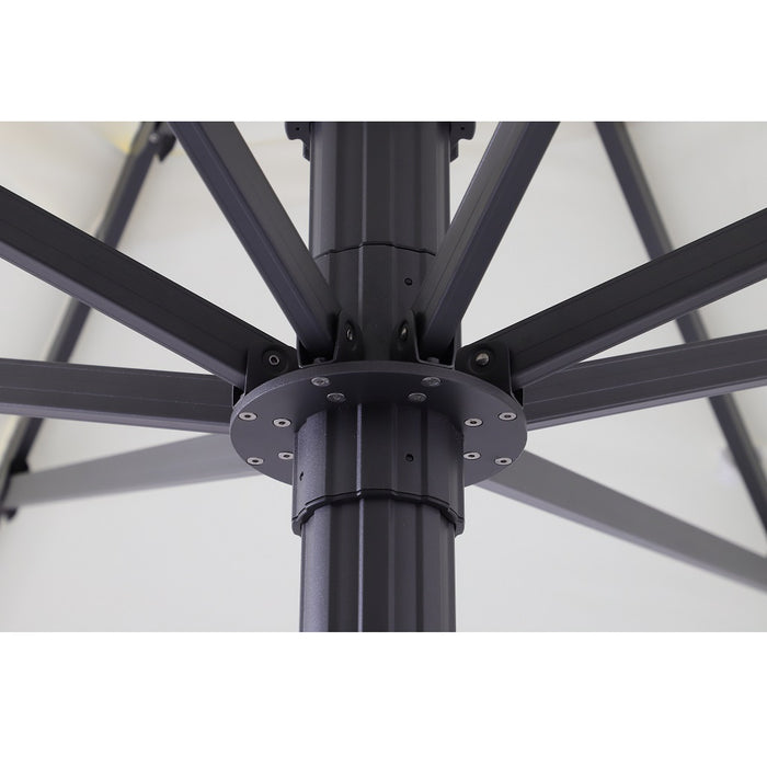 Inowa Parasol Relax Pro con marco antracita - Aluminio - 4 m